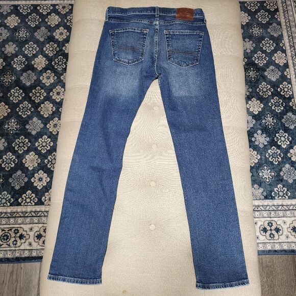 Hollister Skinny Jeans Epic Flex Medium Wash Mens 30x32 - Picture 3 of 9